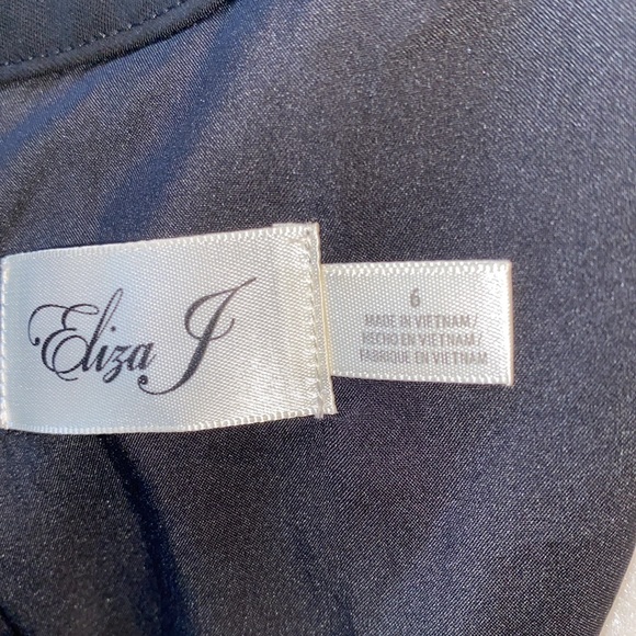 NWT ELIZA J Cap Sleeve Wide Leg Jumpsuit in Black - Picture 11 of 11